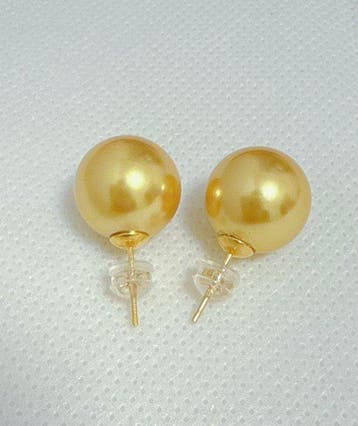 Sans prix de réserve - Boucles doreilles cloutées - 18