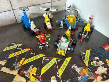 Lego Set - Space - 7 Vintage Sets, Nieuw