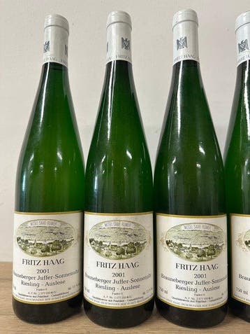 2001 Fritz Haag, Brauneberger Juffer Sonnenuhr Riesling, Nieuw