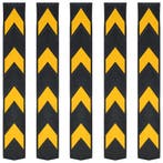 vidaXL Hoekbeschermers reflecterend 80 cm rubber 5 st, Maison & Meubles, Maison & Meubles | Autre, Verzenden