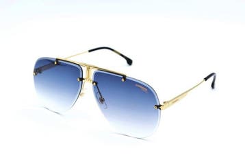Carrera - 1052S RHL08 - Gold Metal Rimless Design - Blue, Nieuw