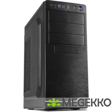 Inter-Tech IT-5916 Toren Zwart 500 W, Verzenden