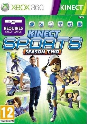 Kinect Sports Season Two (Kinect Only) (Buitenlands Doosje), Games en Spelcomputers, Games | Xbox 360, Ophalen of Verzenden, Zo goed als nieuw