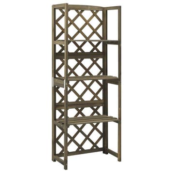 Vurenhouten klimrek met schappen - Tweede kansje, OP=OP, Gebruikt, Minder dan 60 cm, Overige vormen, 60 cm of meer