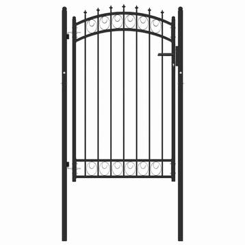 vidaXL Tuinpoorten EMMEN 104 x 117 cm Vergrendelbaar, Verzenden, Nieuw
