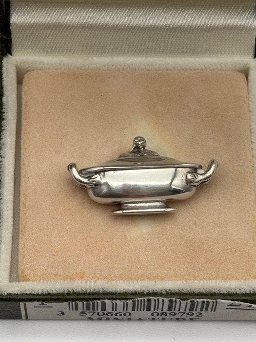 Zilver - Broche, Antiek en Kunst, Antiek | Meubels | Tafels