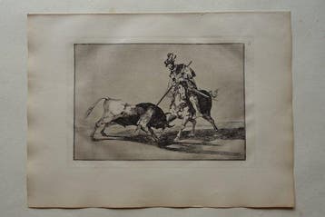 Francisco De Goya (1746-1828) - La Tauromaquia Blatt #11 El