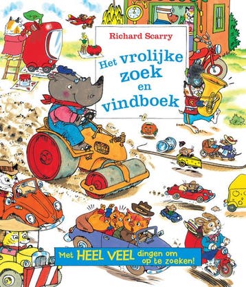 Het vrolijke zoek- en vindboek 9789048316823 Richard Scarry, Verzenden, Zo goed als nieuw, Richard Scarry