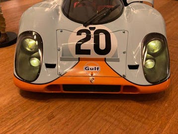 IXO 1:8 - Voiture de sport miniature - Porsche 917 Gulf, Nieuw
