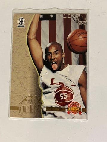 1996/97 Upper Deck Basketball Cards Kobe Bryant Carte Rookie, Nieuw