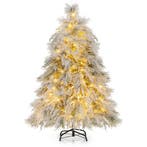2dekans | Coast 150 cm Kunstkerstboom met LED - Besneeuwd, Diversen, Kerst, Ophalen of Verzenden, Nieuw