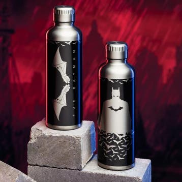 The Batman Premium Metalen Waterfles, Ophalen of Verzenden, Nieuw