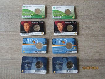 België. 2 Euro 2020/2021 (8 coincards) (Zonder minimumprijs)