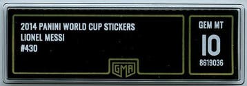 Panini - 2014 - World Cup - GMA 10 - Gem Mint - GOAT -, Collections