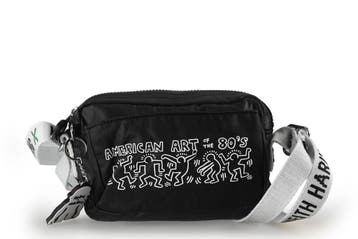 Kipling Schoudertas Zwart, Handtassen en Accessoires, Tassen | Damestassen, Verzenden, Zo goed als nieuw, Zwart
