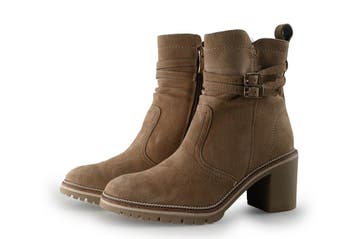 Tamaris Enkellaarzen in maat 39 Beige, Verzenden, Lage of Enkellaarzen