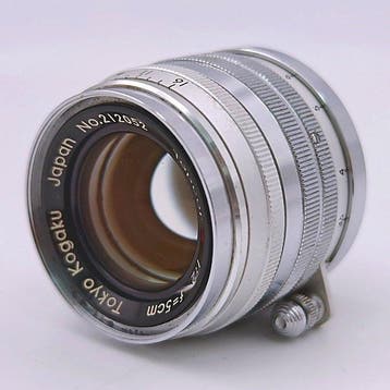 Tokyo Kogaku Topcor-S 1:2 f=5cm No.212052 CLA´d 2026 M39, Nieuw