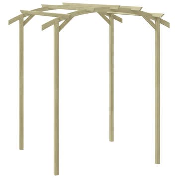 vidaXL Pergola 180x197x210 cm geïmpregneerd grenenhout, Verzenden