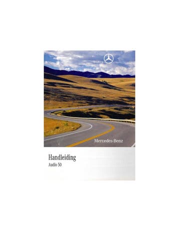 2009 MERCEDES BENZ AUDIO 50 INSTRUCTIEBOEKJE NEDERLANDS, Auto diversen, Handleidingen en Instructieboekjes