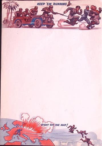 KEEP EM RUNNING - A4 briefpapier (lijst optie), Verzamelen, Verzenden, Foto of Poster