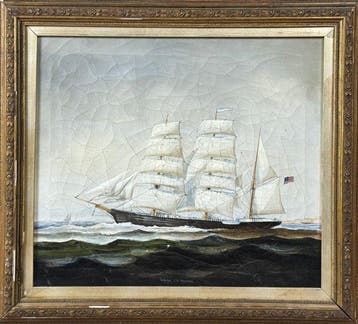 William Howard Yorke (1847-1921), Attribué(e) à - The barque