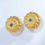 Oorbellen - 18 karaat Geel goud - Vintage antiek 1880