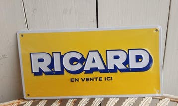 Ricard - Panneau - Métal
