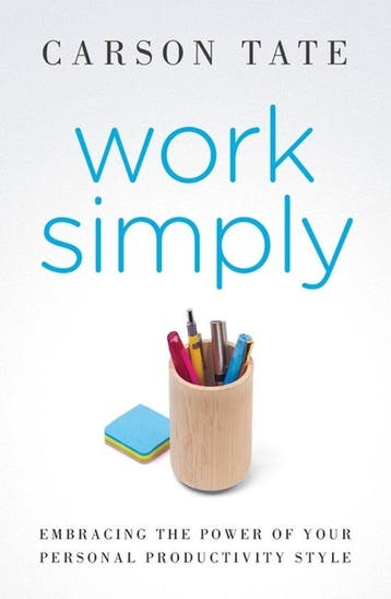 Work Simply 9780241187210 Carson Tate, Verzenden, Gelezen, Carson Tate