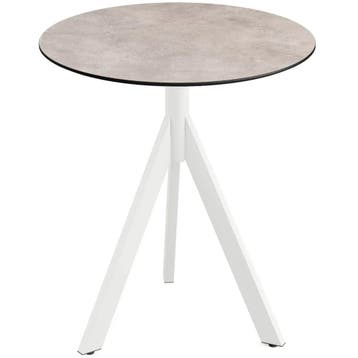 Inklapbare Tafel | INFINITY | HPL/RVS | Steenlook Blad |, Verzenden, Nieuw in verpakking