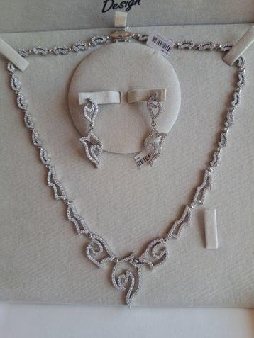 Zonder minimumprijs - 2-delige sieradenset Zilver - Sieraden