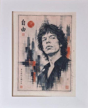 Emma Wildfang - Mick Jagger - Series -Anime Ukiyo – Legends