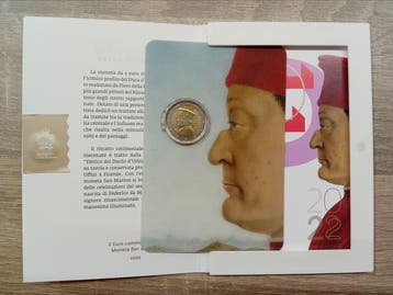 San Marino. 2 Euro 2022  Canova  +  Della Francesca  (2