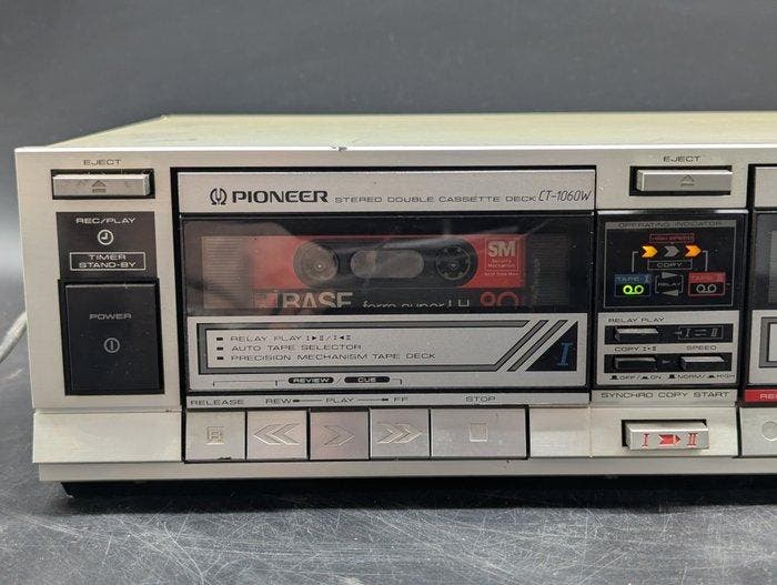 Pioneer - CT-1060W Audiocassette deck, TV, Hi-fi & Vidéo, Radios