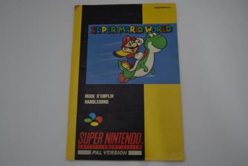 Super Mario World (SNES MANUAL FAH), Games en Spelcomputers, Nieuw