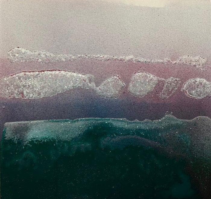 Anton Kaestner - #395 - S -  Glass Horizon 1 ., Antiquités & Art, Art | Peinture | Moderne