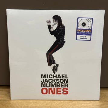 Michael Jackson - Number Ones - Walmart exclusive White, Nieuw in verpakking