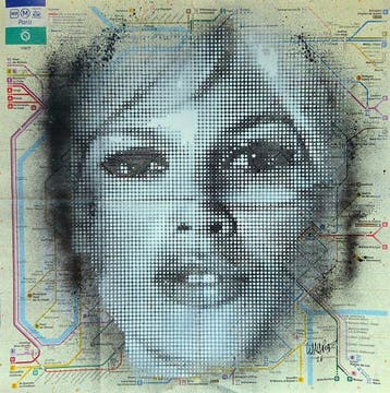 Wawapod (1991) - Bardot sur Plan de Métro Parisien