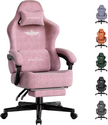 GTPLAYER Gamingstoel, ademende bureaustoel, ergonomisch, hoo, Verzenden, Nieuw