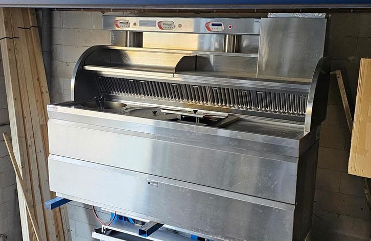 Nog te reviseren - Perfecta bakwand friteuse 2x XXL R, 2 man, Articles professionnels, Horeca | Équipement de cuisine, Enlèvement ou Envoi
