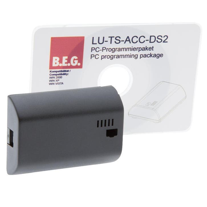 BEG TS-ACC-DS2 programmeersoftware met USB-adapter - 92685, Bricolage & Construction, Électricité & Câbles, Envoi