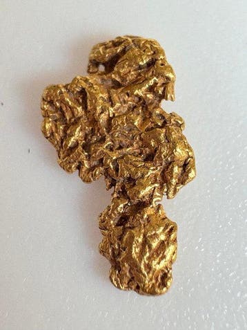 Goud Goud nugget- 0.48 g - (1)