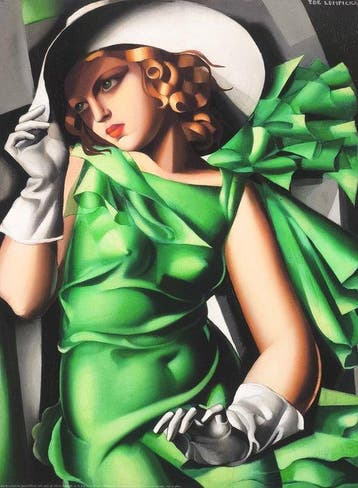 Tamara de Lempicka (1898-1980) (after) - Jeune fille en, Nieuw