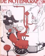 Anton Mussert bij de tandarts op spotprent (lijst optie), Verzenden