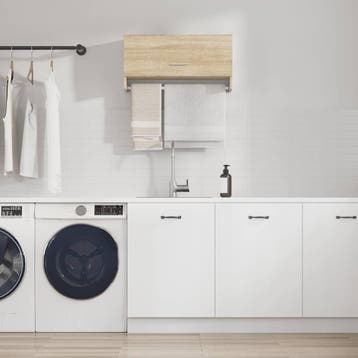vidaXL Kledingkast 70x32,5x35 cm bewerkt hout sonoma, Maison & Meubles, Armoires | Penderies & Garde-robes, Verzenden