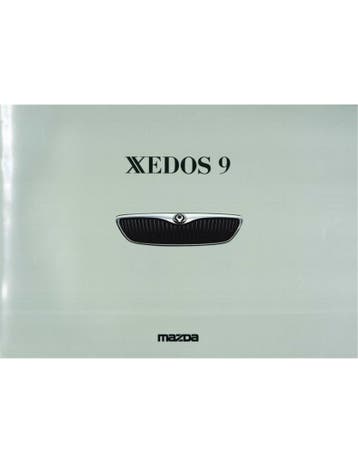 1992 MAZDA XEDOS 9 BROCHURE NEDERLANDS, Nieuw