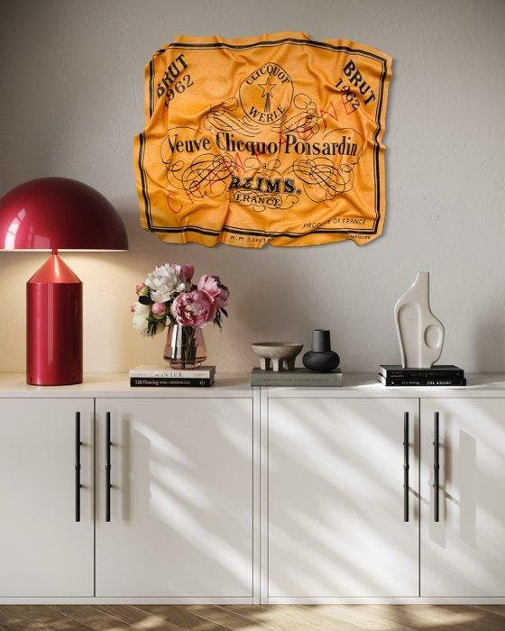 Soyz Bank (1988) - Veuve Cliquot, Antiquités & Art, Art | Peinture | Moderne