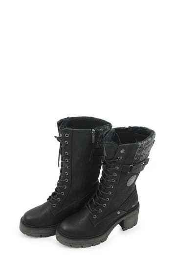 Mustang Snowboots in maat 37 Zwart, Verzenden, Zwart, Snowboots, Zo goed als nieuw