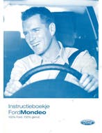 2005 FORD MONDEO INSTRUCTIEBOEKJE NEDERLANDS
