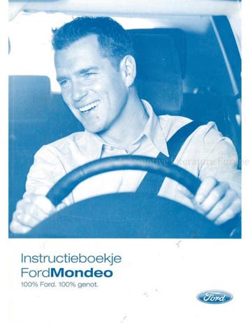 2005 FORD MONDEO INSTRUCTIEBOEKJE NEDERLANDS