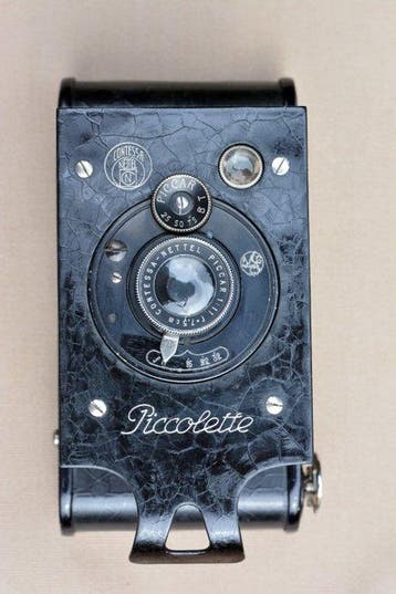 Contessa Piccolette Rollfilm Klappkamera Analoge camera, Nieuw